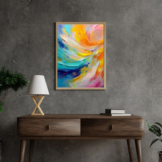 Abstract Wind Energy Art Digital Download